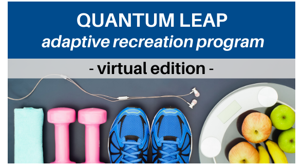 Workout equipment & bowl of fruit w/name text