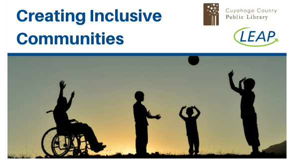 Silhouette playing ball (1 in wheelchair) w/logos