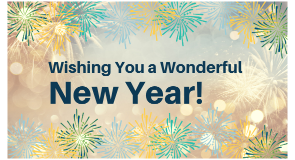 Fireworks w/ Wishing you a wonderful New Near!