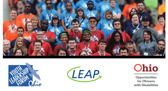 Top photo past students w/logos: YLF, LEAP & OOD