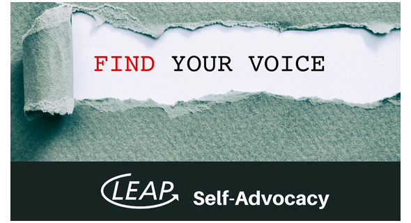 Self-Advocacy & logo below 