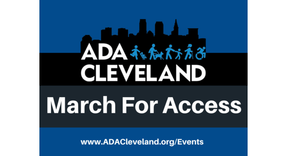 ADA Cle logo & web address, event name below it
