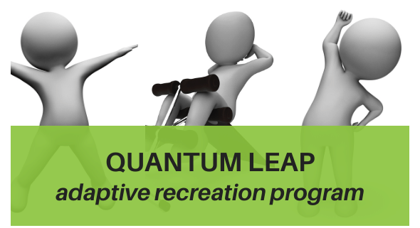 3 stick figures exercising w/QL name overlay