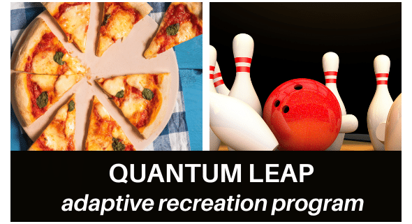 2 Photos: Pizza slices & Bowling ball/pins w/name