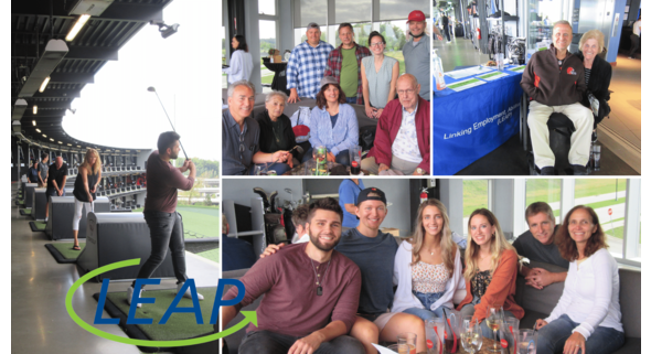 4 Photo collage from 2021 Golf Event